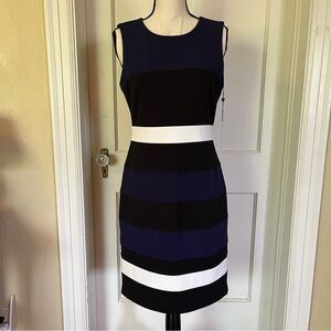 Tommy Hilfiger Scuba Crepe Sheath Dress